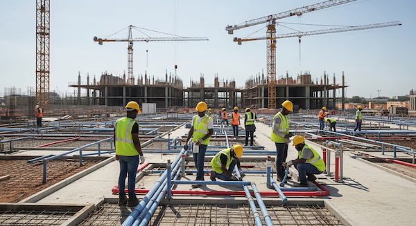 large construction project